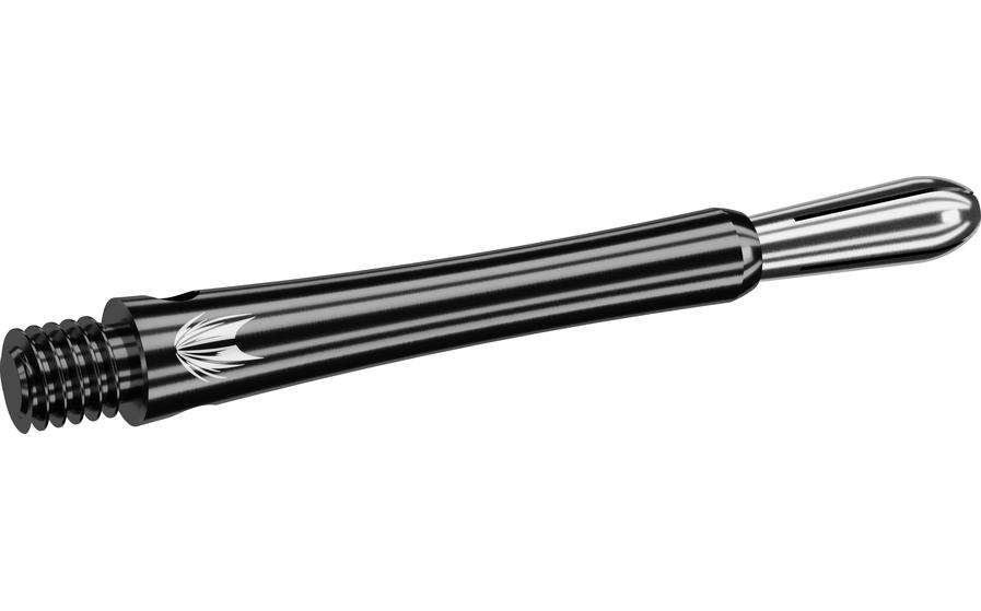 TARGET Grip Style Short Aluminum Shaft Black - Click Image to Close